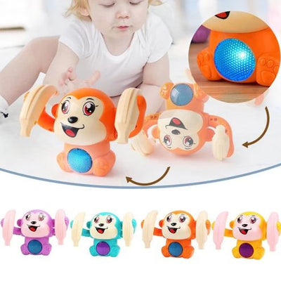 Tumble Monkey  With 360° Roll & Glow | for kids - Nezan Store